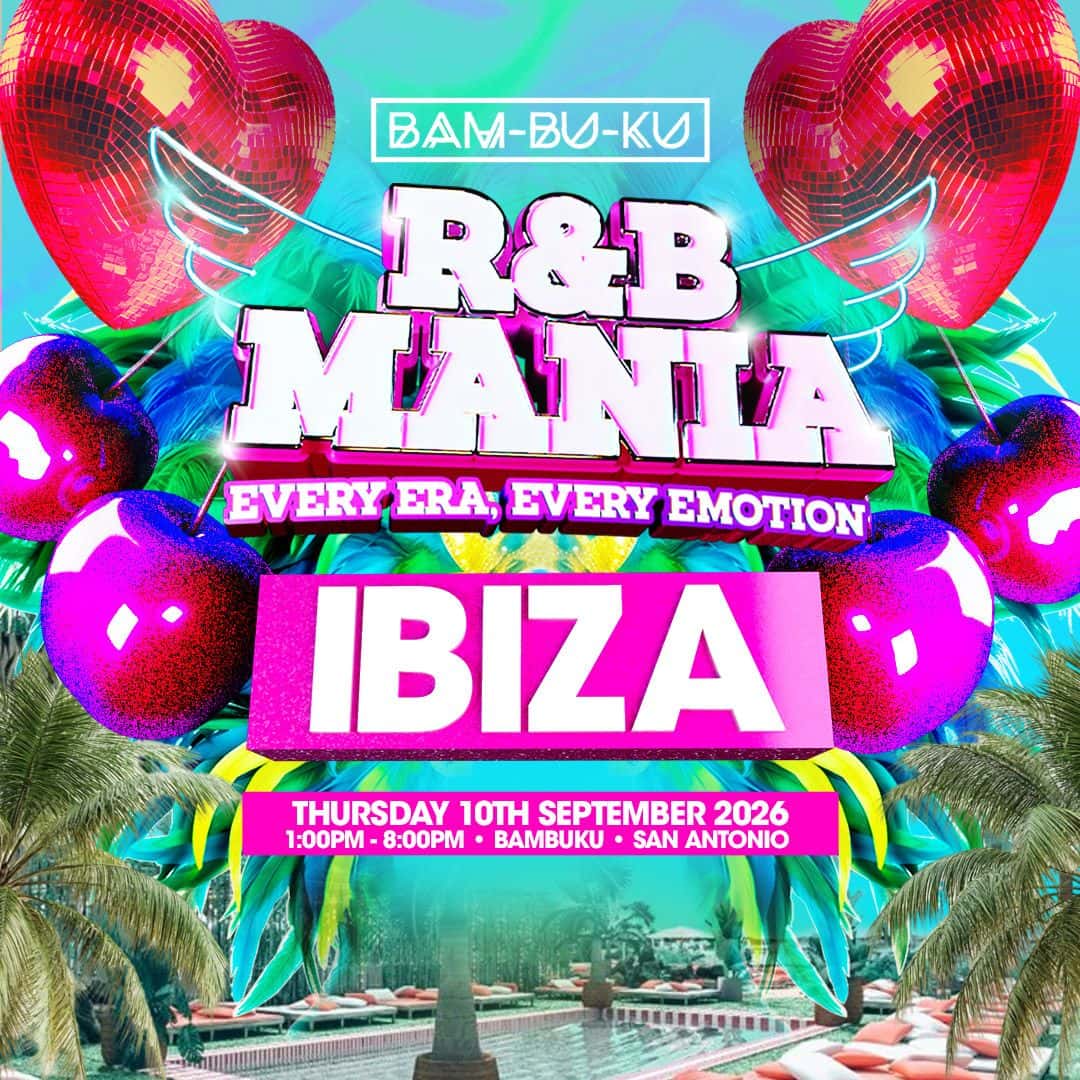 Cartel de R&B Mania Pool Party